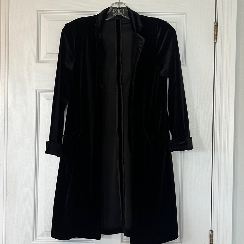 Have Black velvet cardigan